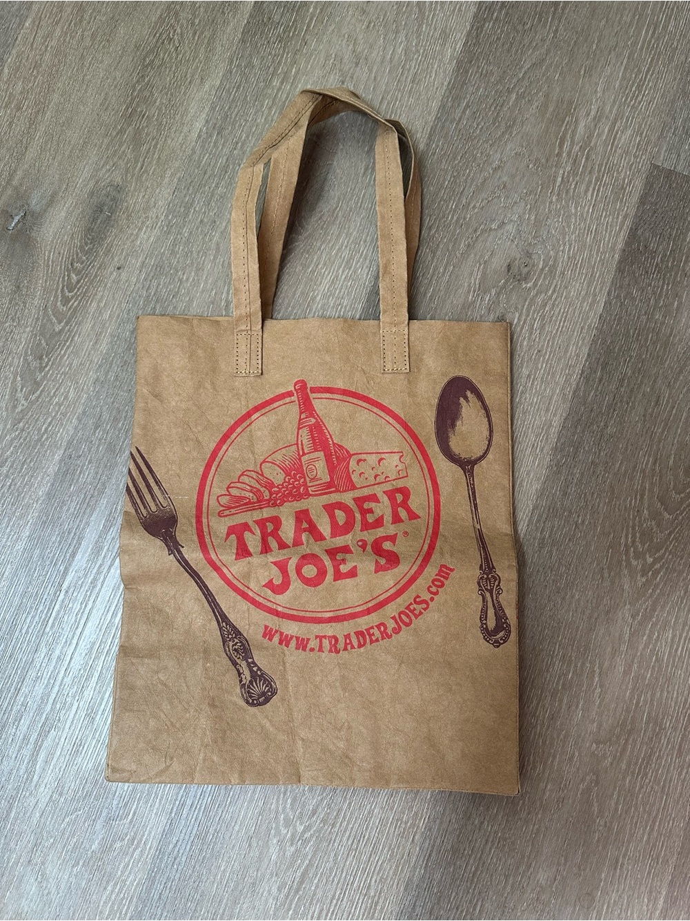 Trader Joes’s Reusable Washable Paper Grocery Tote Bag - Discontinued